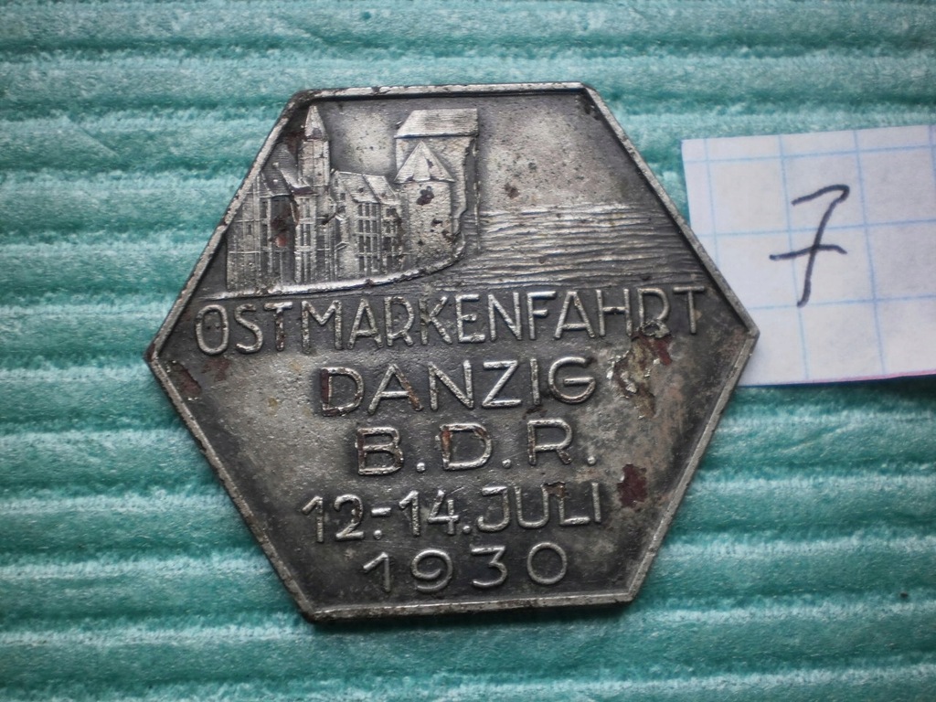 Odznaka Danzig 1930 r .[7]