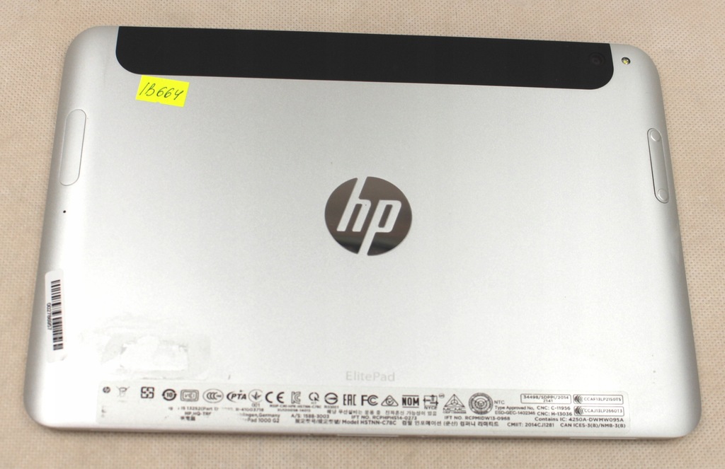 Tablet HP ElitePad 1000 G2 4 gb 64 gb SSD IB664 7526680188