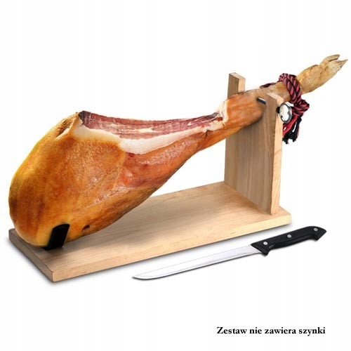 Uchwyt Stojak na szynkę do szynki parmeńskiej +nóż