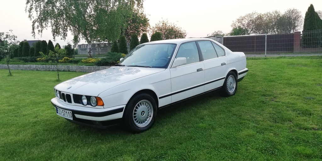 Biała Bmw e34 525i 12V 170KM 1989r Piękna ....