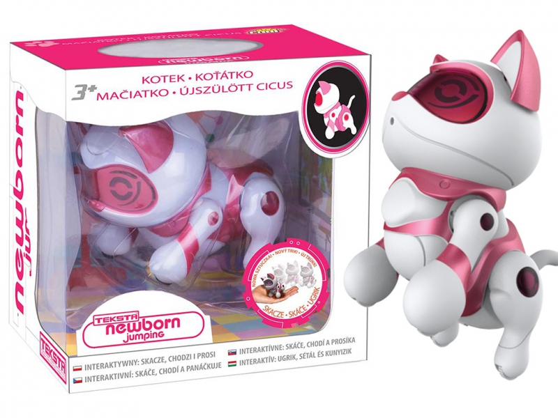 COBI KOTEK INTERAKTYWNY TEKSTA ROBOKOTEK NEW BORN