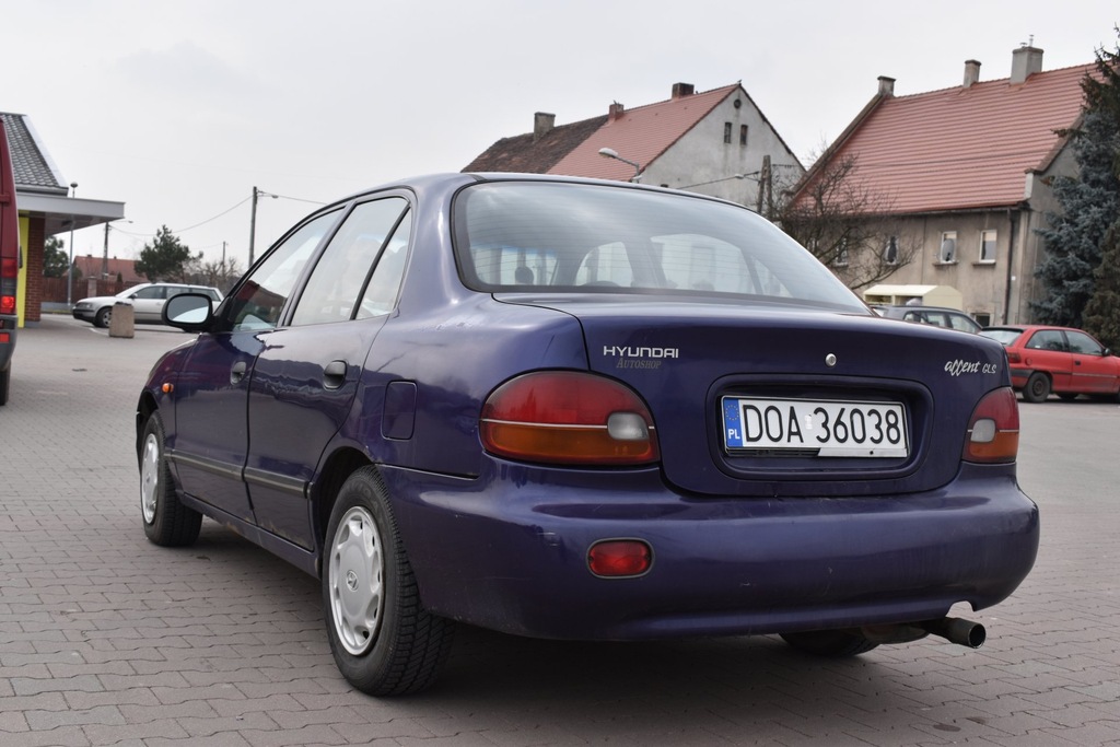 Hyundai Accent GLS 1996 KLIMA, GOTOWY DO JAZDY