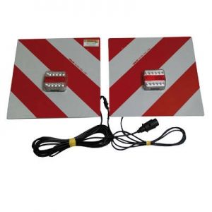 TABLICE OSTRZEGAWCZE  LAMPY LED ATEST DROGOWY