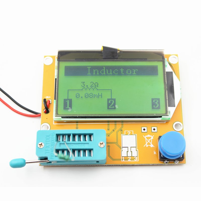 Tester RLC ESR Miernik, LCR-T4, Diody Tranz. Triak