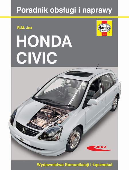 Honda Civic 2001-05 Instrukcja Napraw Obsługa Pol - 6453524143 - Oficjalne Archiwum Allegro