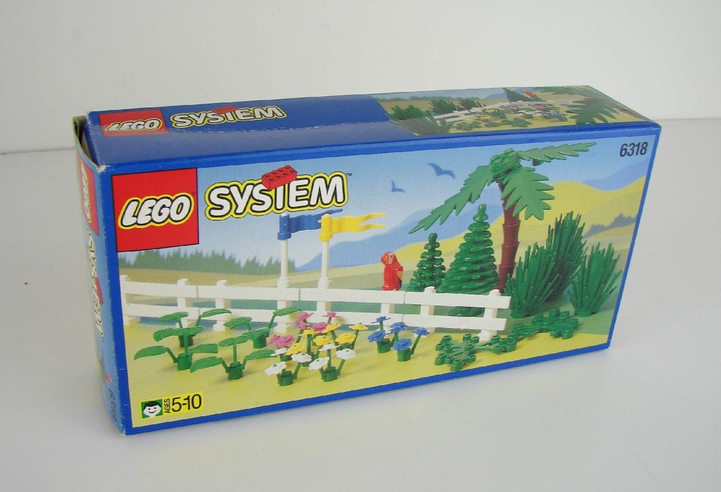 LEGO 6318 Flowers, Trees , Fences Town / City GBB 7334946023 oficjalne archiwum Allegro