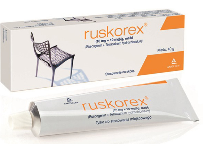 AP Ruskorex maść na hemoroidy żylaki 40 g