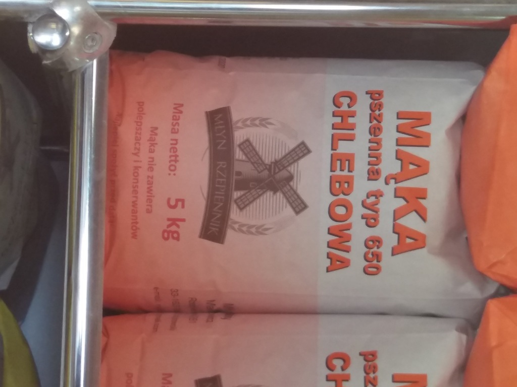 Mąka pszenna Chlebowa typ 650 5kg Młyn Rzepiennik
