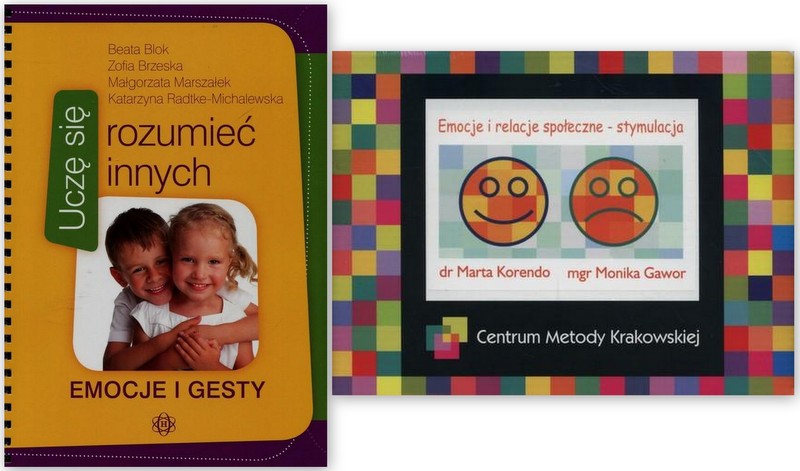EMOCJE GESTY relacje społeczne KOMUNIKACJA autyzm