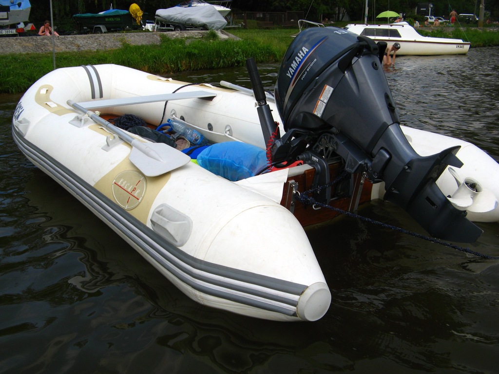 Markowy ponton XG Nautic 380ALU, Yamaha 13,5 KM