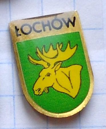 Odznak Herb Łochów heraldyka