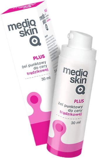MEDIQ SKIN PLUS 30ML ŻEL PUNKTOWY Z KLINDAMYCYNĄ