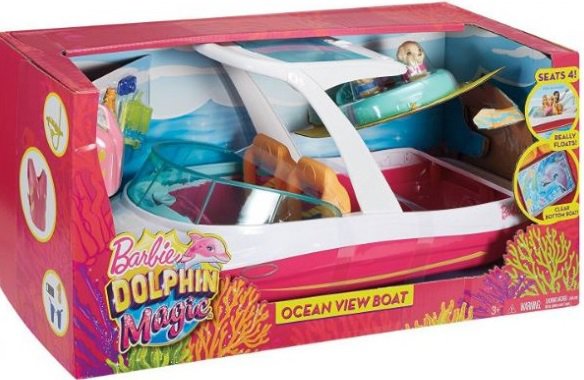 Wakacyjny jacht Delfiny z Magicznej Wyspy Barbie