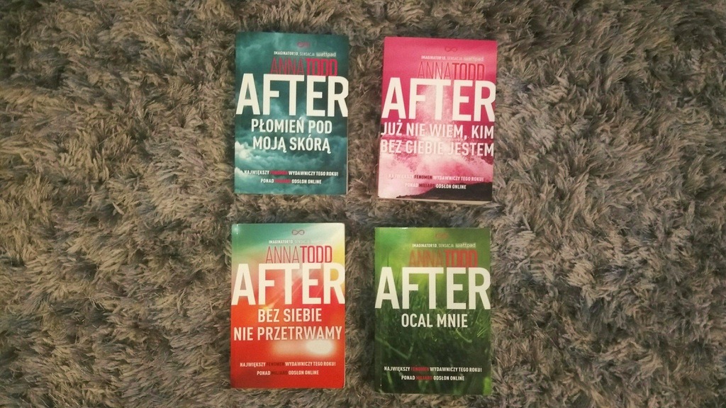 After Anna Todd wszystkie części - 7259574606 - oficjalne archiwum Allegro