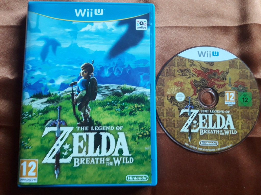 Zelda Breath Of The Wild BOtW Wii U jak nowa! HIT