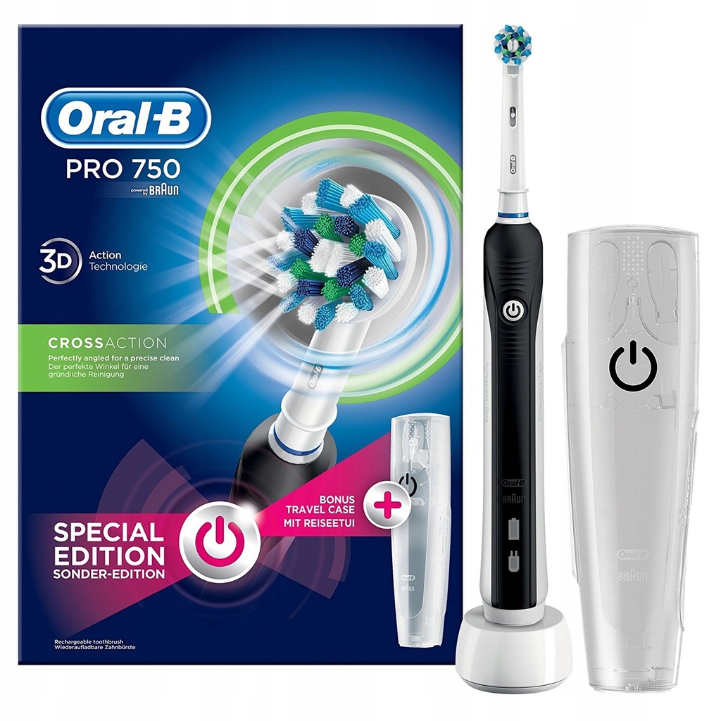 ORAL-B PRO 750 SZCZOTECZKA ELEKTRYCZNA - 7700123117 - Oficjalne ...