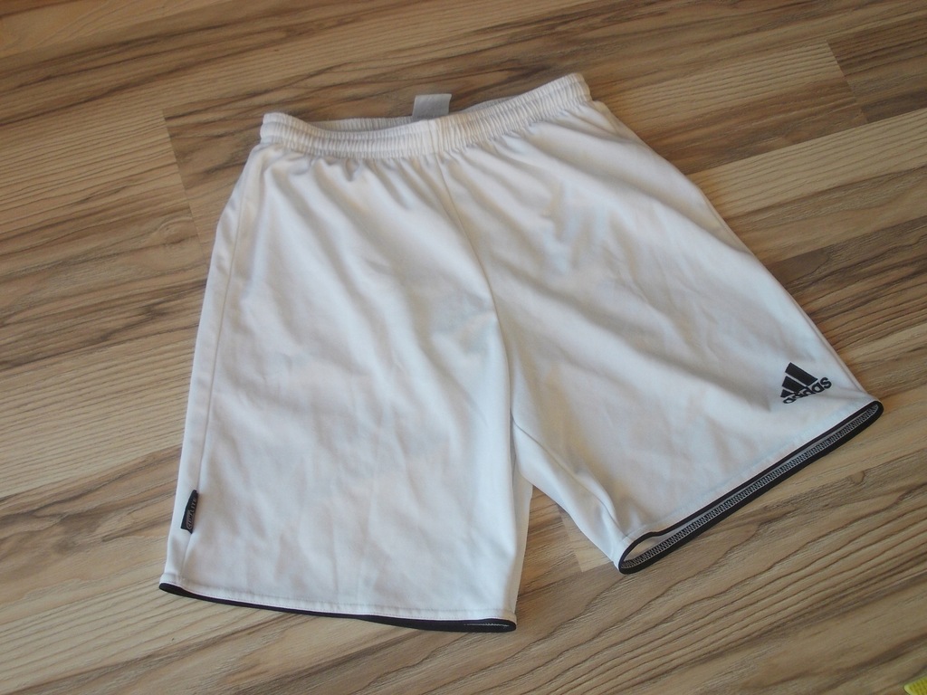 Sportowe spodenki krótkie Adidas białe roz. S