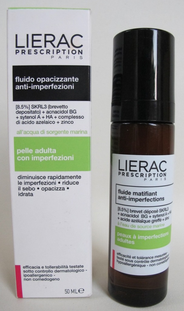 LIERAC Prescription Emulsja matująca 50ml TANIO!!!