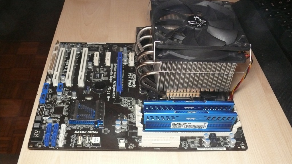 i5 2500K + ASRock P67 Pro3 B3 + pamięci