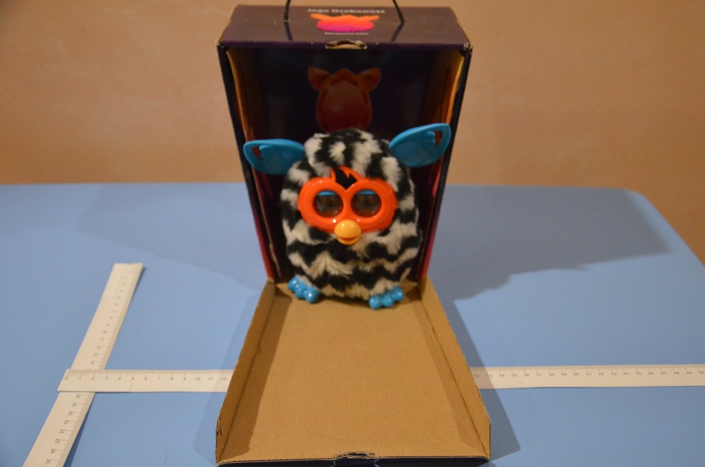 Hasbro Furby Boom  Czarno-biały UNIKAT, jak NOWY