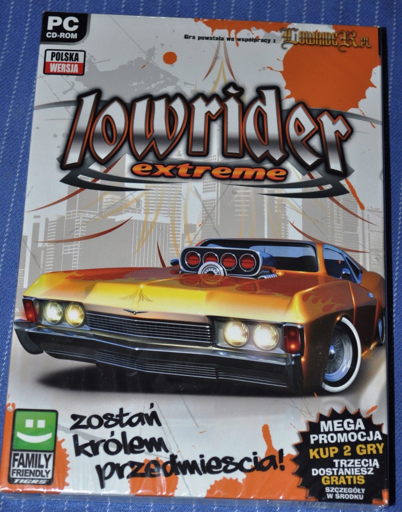 gra na PC cd-rom polska wersja LOWRIDER EXTREME