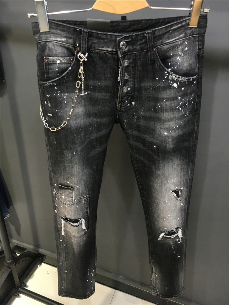 DSQUARED Spodnie jeansowe męski -NA ZAMÓWIENIE-16