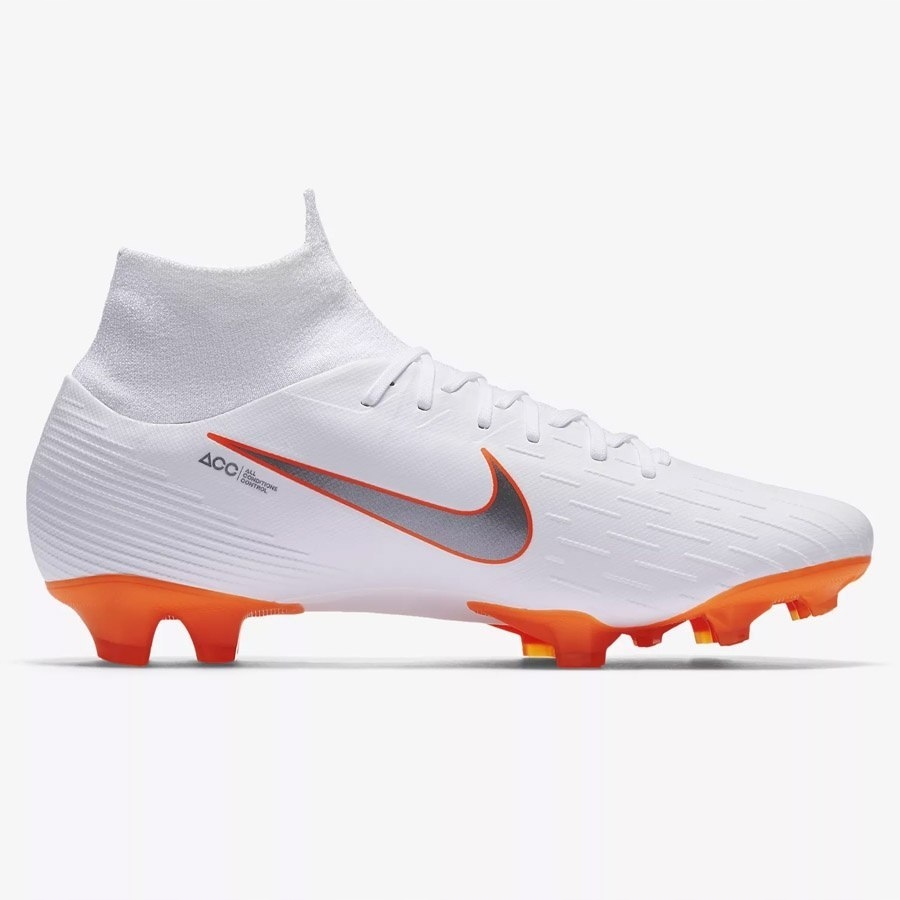 Nike Mercurial Superfly 6 Pro FG Cleats Black Ah7368 001.