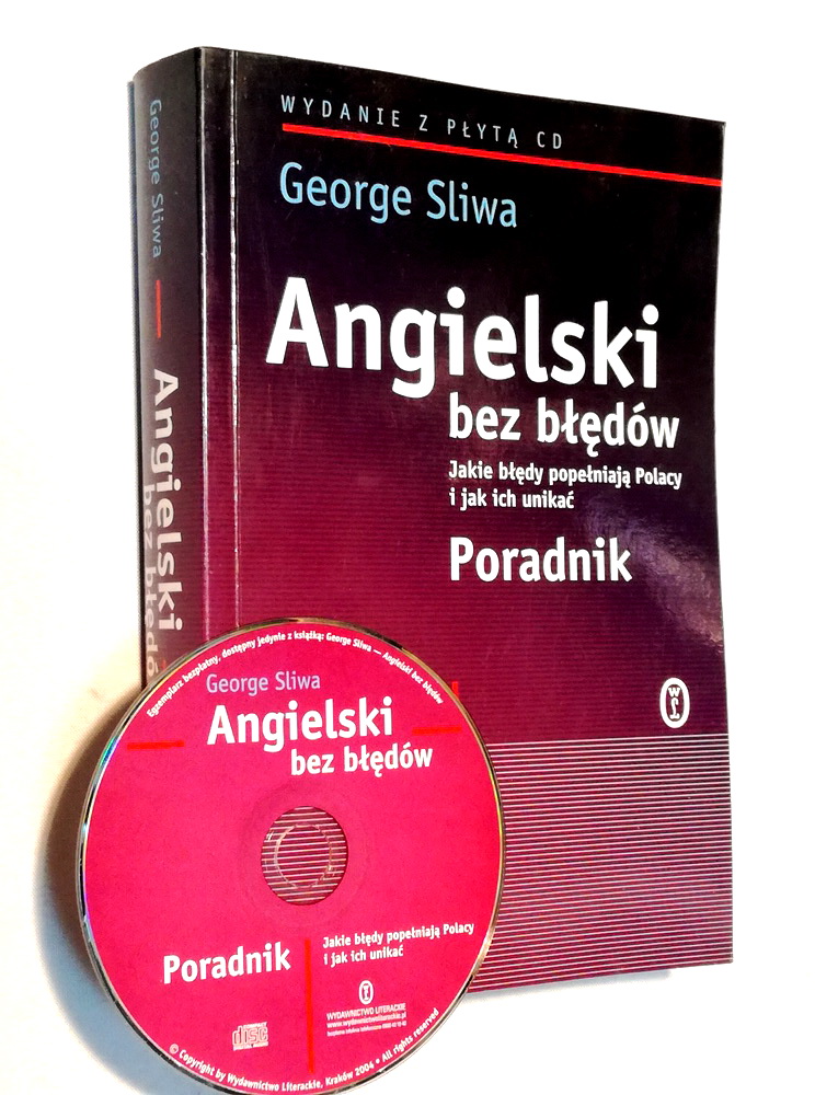ANGIELSKI BEZ BŁĘDÓW PORADNIK Sliwa  + CD   WOW