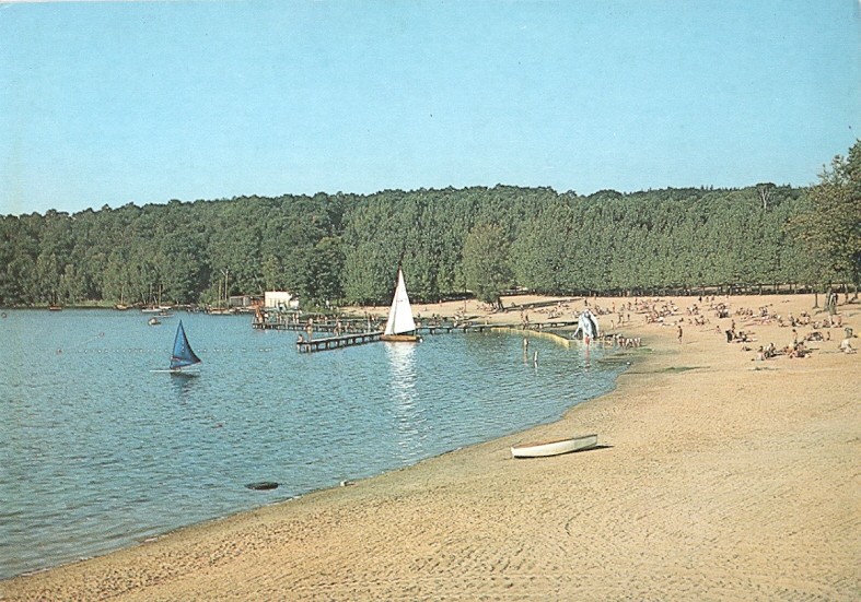 DŁUGIE - JEZIORO LIPIE - OŚRODEK SPORTÓW - 1975