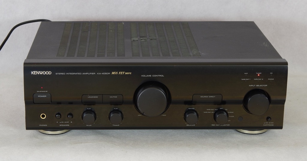 Kenwood KA-4050R, wzmacniacz stereo, MOS-FET. Spra