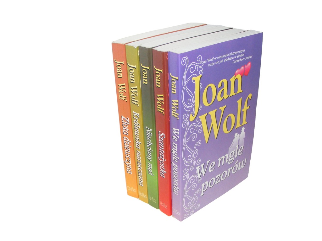 5 x Joan Wolf NIECHCIANY MĄŻ SZANTAŻYSTKA WE MGLE