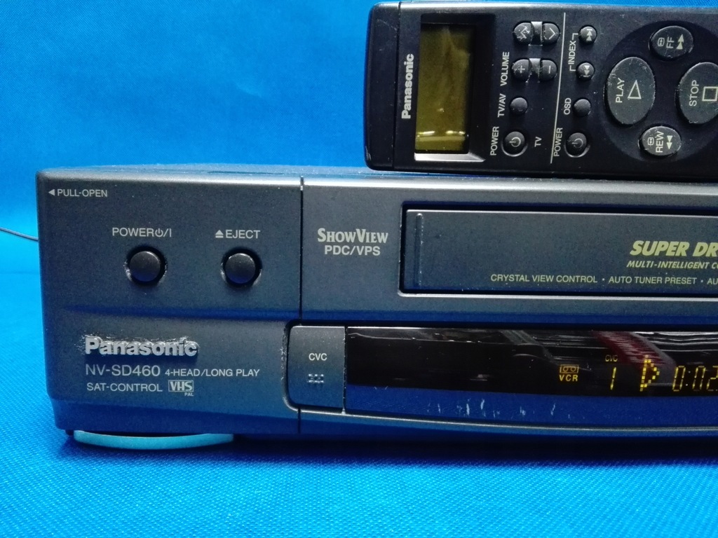 Купить Видеомагнитофон Panasonic NV-SD460 /4 головки /LP/ Пульт дистанционного управления: отзывы, фото, характеристики в интерне-магазине Aredi.ru