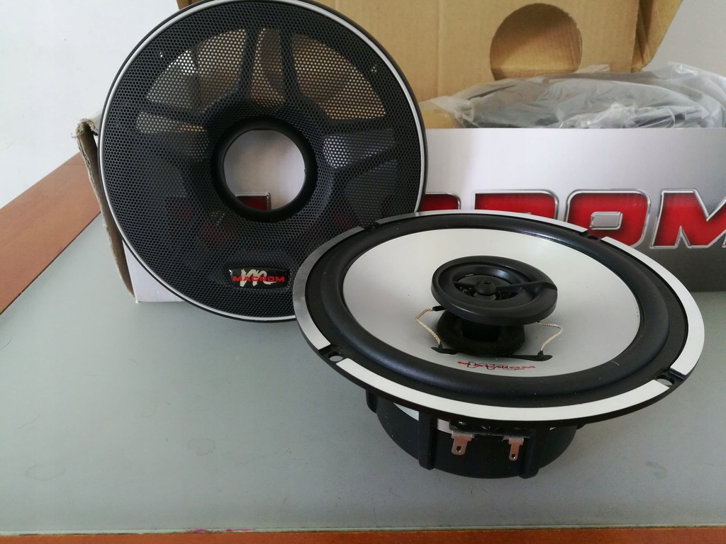 Glośniki współosiowe Macrom M2C61mk2 220W 16,5cm