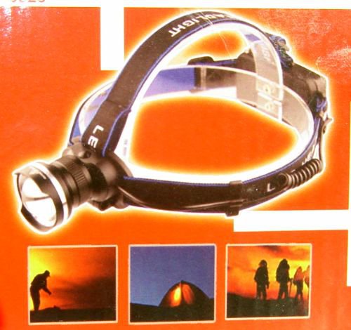 LATARKA CZOŁOWA AKU ZOOM CREE T6 2000 lm ZL-5020