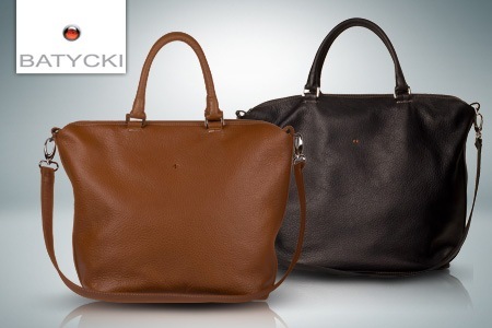 TOREBKA BATYCKI WZ CITY  SHOPPER  SKÓRA  NATURALNA