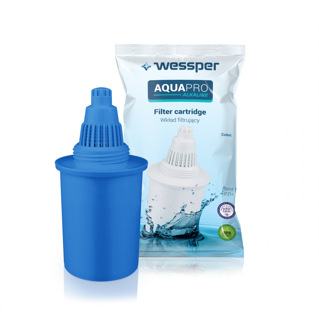 Filtr wody do dzbanka Wessper Aquapro 2.5L biały