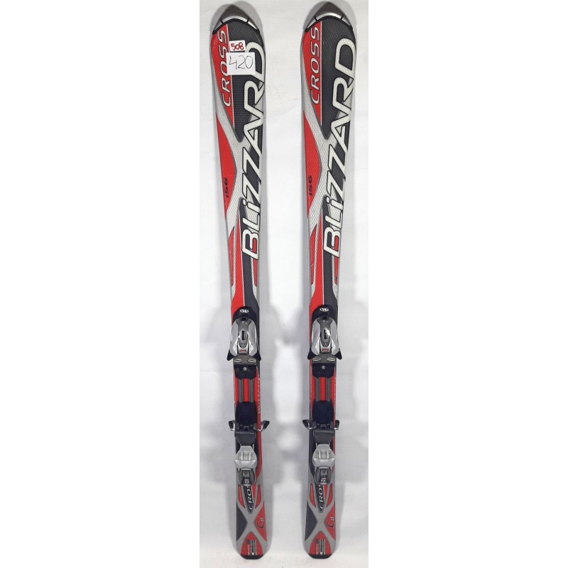 NARTY UŻYWANE BLIZZARD X CROSS 156cm (508) WROCŁAW