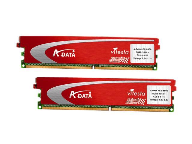 RAM ADATA VITESTA 2x2GB Extreme Edition DDR2 1066+