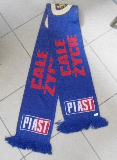 szalik kibica Piast Gliwice CAŁE ŻYCIE od 1,00 zł