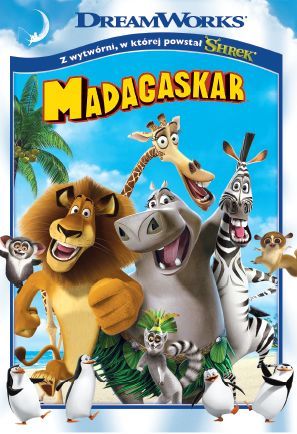 MADAGASKAR 1 DVD Dubbing Bajka Twórców SHREKA  24h