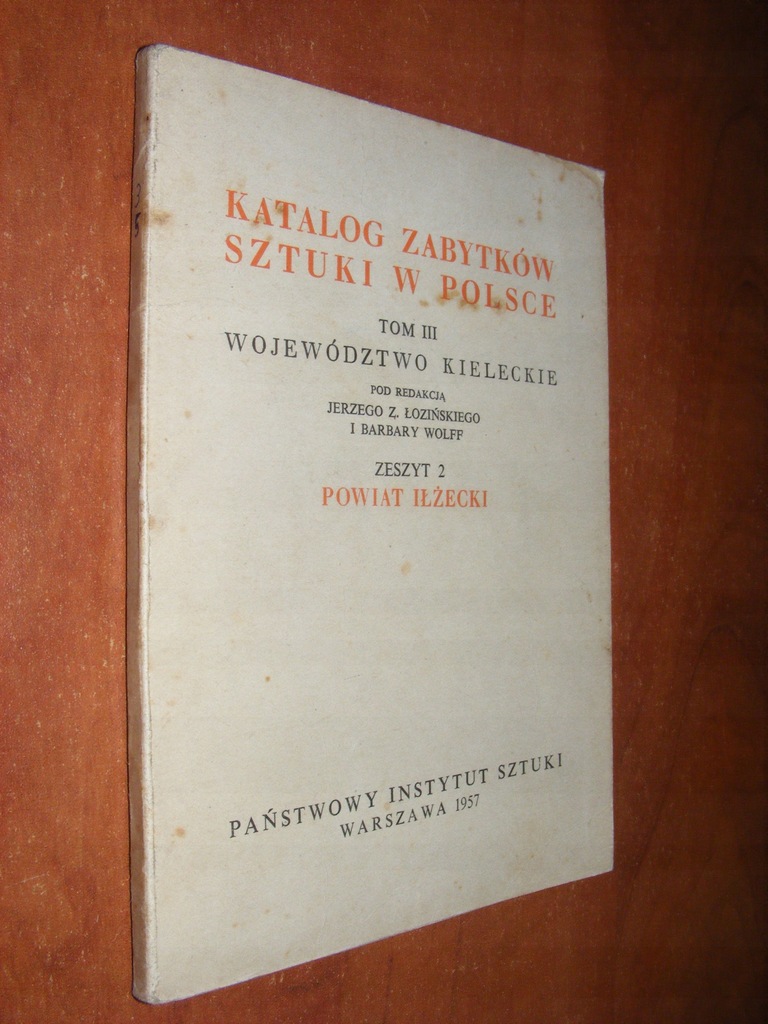 POWIAT IŁŻECKI KATALOG ZABYTKÓW SZTUKI W POLSCE