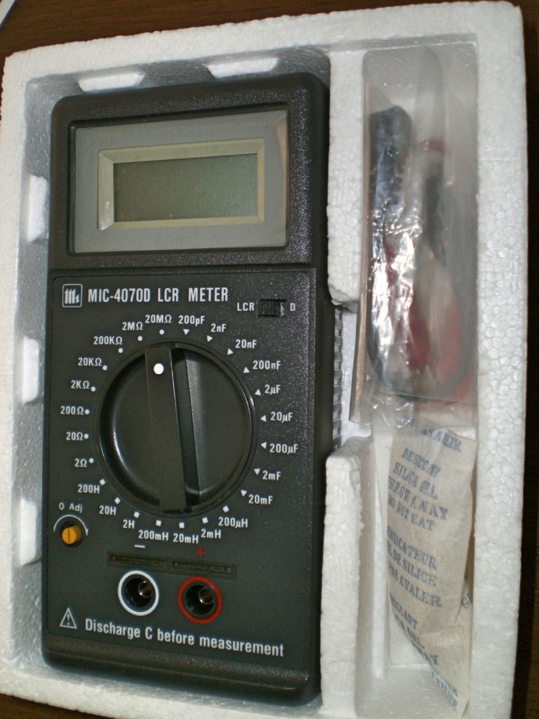 DIGITAL LCR METER MIC-4070D NOWY - 7492928472 - oficjalne archiwum Allegro