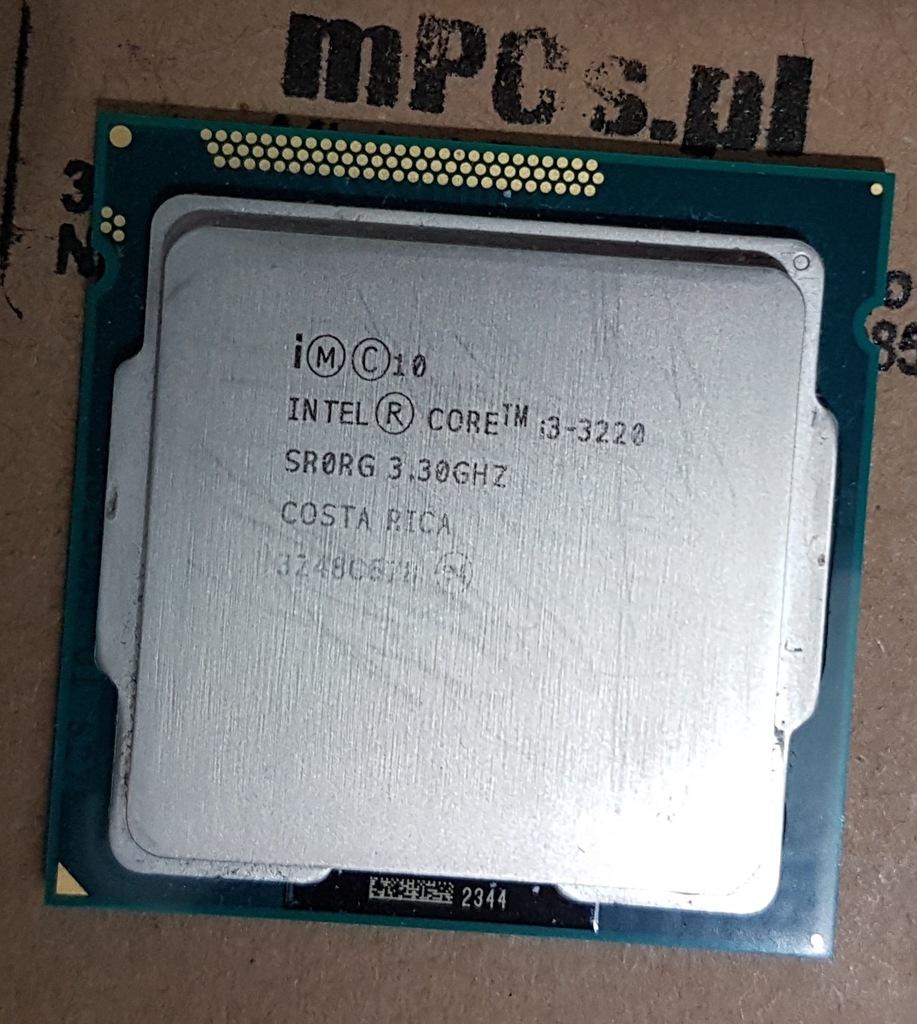 CPU SR0RG Intel Core i3-3220 LGA1155 Ivy Bridge