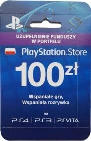 PlayStation Network Store 100 zł - KOD