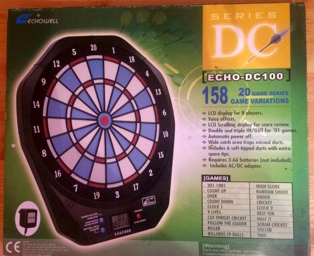 Dart elektroniczna tablica w rzutki ECHO-DC100