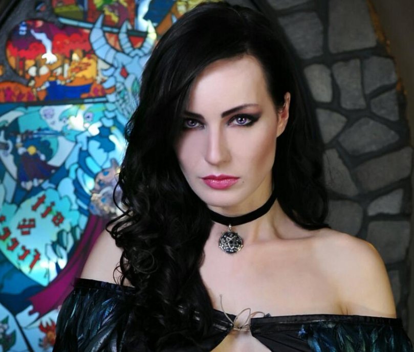 Naszyjnik Choker Yennefer Medalion Wiedźmin 3