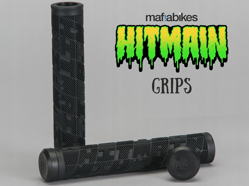 MAFIABIKES chwyty gripy HITMAIN Harry Main Black