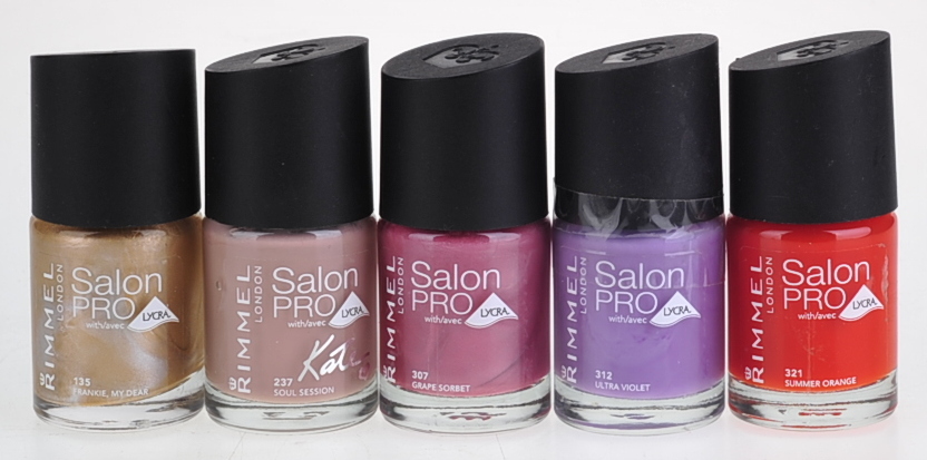 RIMMEL SALON PRO LYCRA 12ml LAKIERY KOLORY