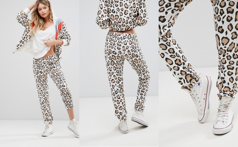 R2E101*WILDFOX SPODNIE DRESOWE LAMPART L D07