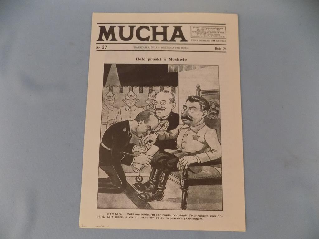 MUCHA Hołd Pruski w Moskwie 1939